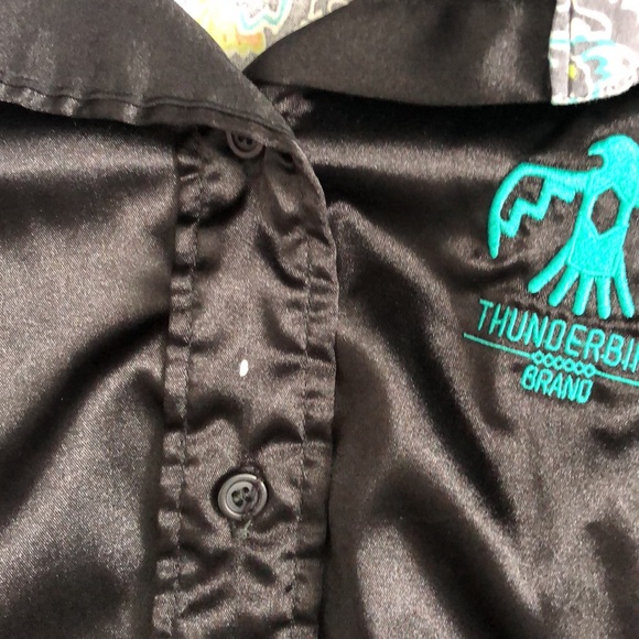 Thunderbird Brand Rodeo Shirt black satin - Picture 5 of 8